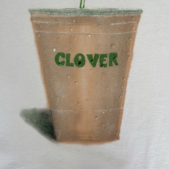 CLOVER NYC X ASSPIZZA Graphic T Shirt Men’s L - Picture 6 of 7